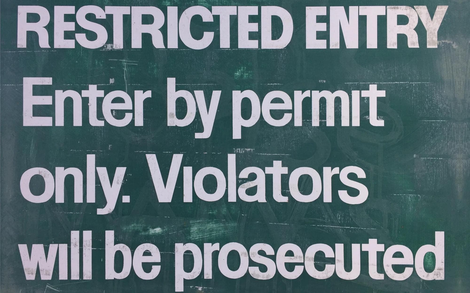 Other LA Park signage in a similar style.